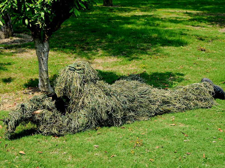 叢林毛絲四件套偽裝服 叢林毛絲四件套偽裝服