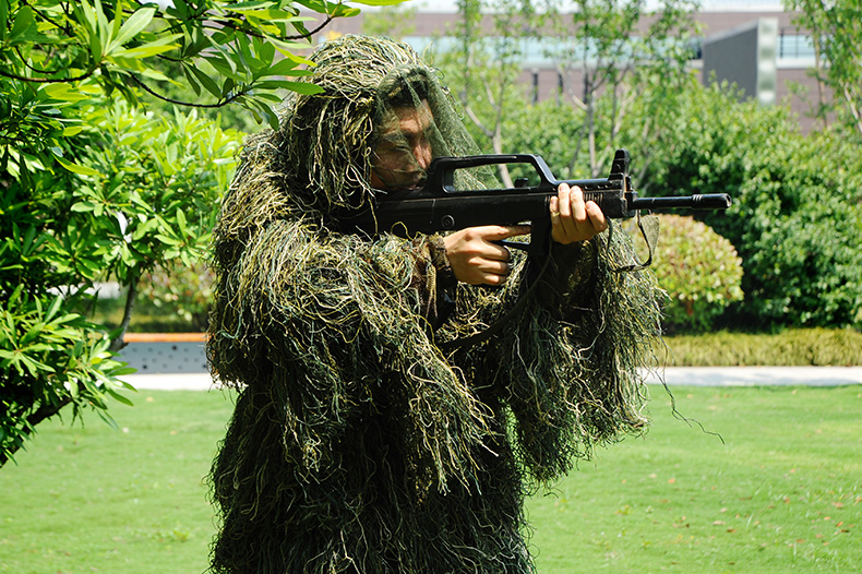 叢林毛絲兩件套偽裝服 叢林毛絲兩件套偽裝服